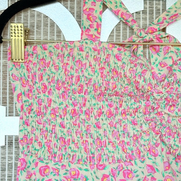 SHEIN Floral Pink Maxi Dress - Picture 3 of 7